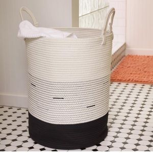 Mesa Cotton Rope hamper/storage basket